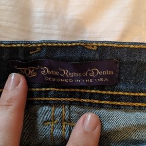 NWOT Devine rights of denim flared jeans